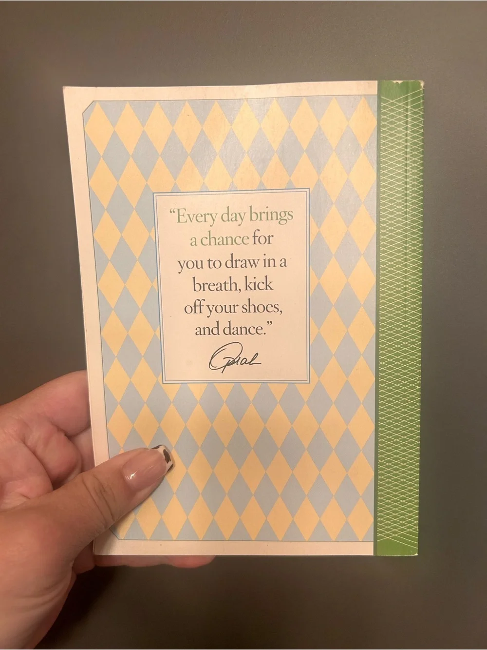 What I Know for Sure Notebook - Soft Pink Cover